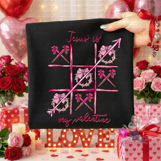 Jesus Cross-Nails/Tshirt/Valentines