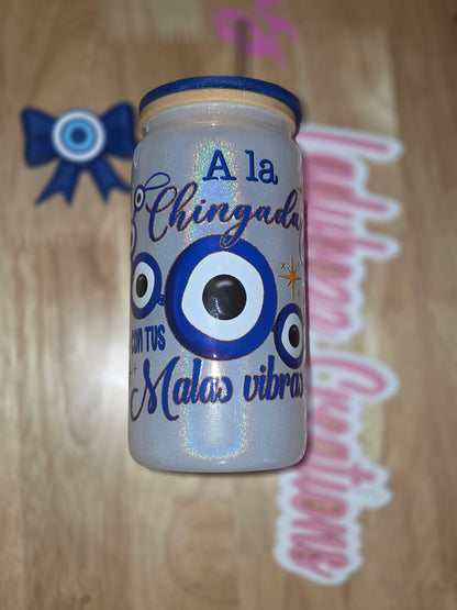 Malas Vibras/3D Topper/  Uv Wrap/ Cup 07