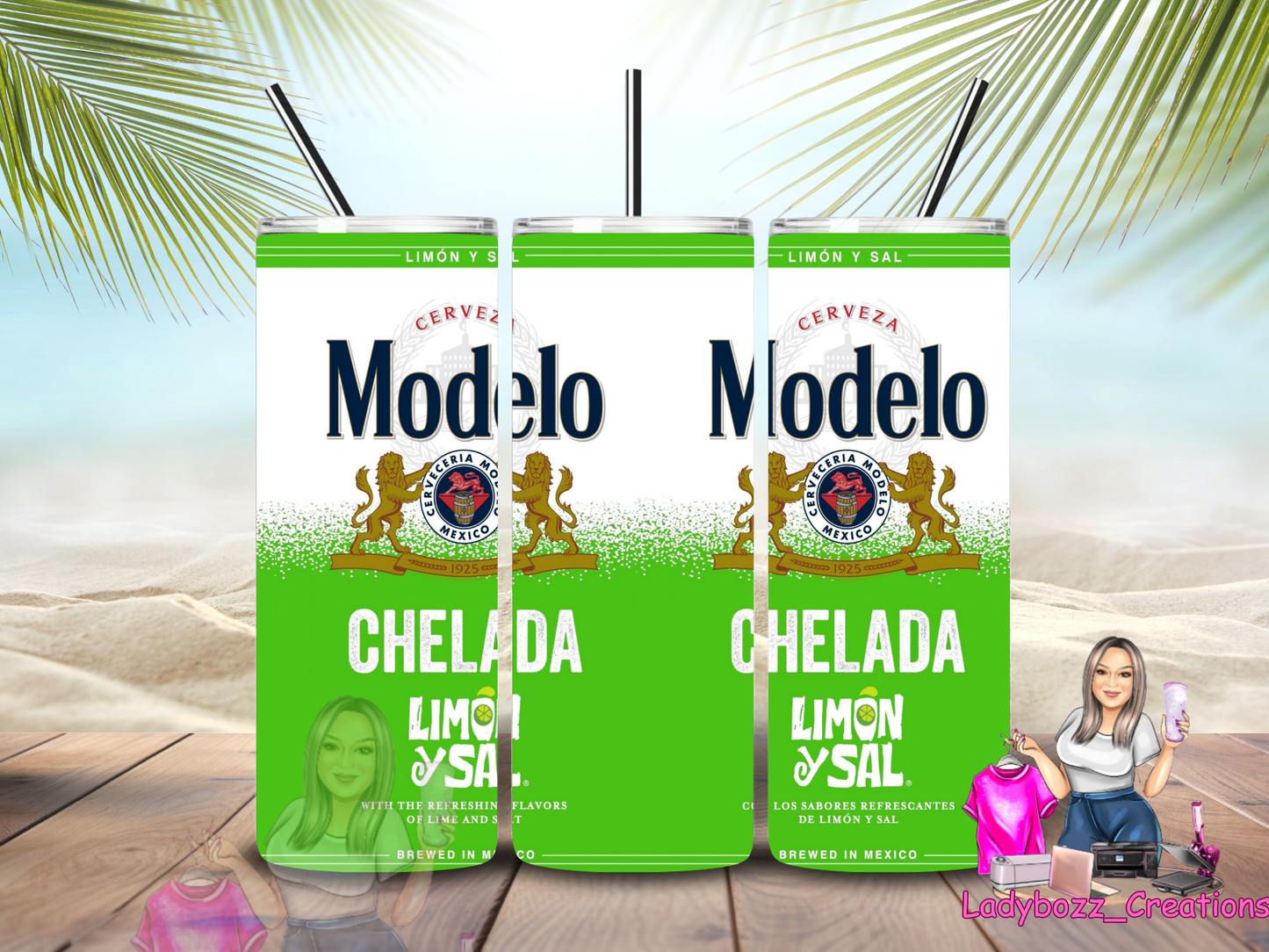 Modelo Tumbler/ or sublimation print/several options