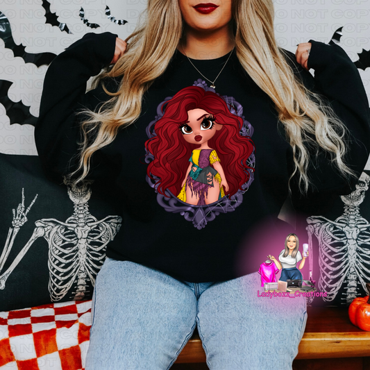 Sally Girl Monster Sweatshirts