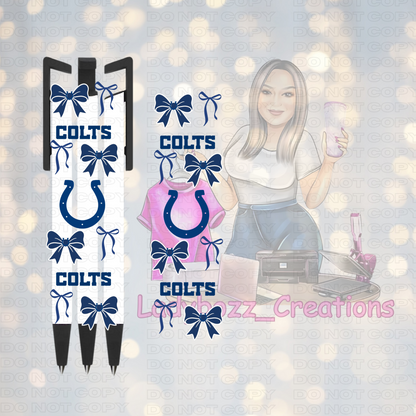 Football Coquette Pen Wraps