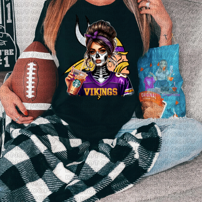 Skelly Football Girls/Every Team Available/Tshirt or Print Only