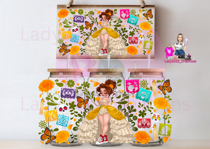 Princesses Catrinas/NO MAKE UP/Scary/Halloween / WRAP BUNDLE