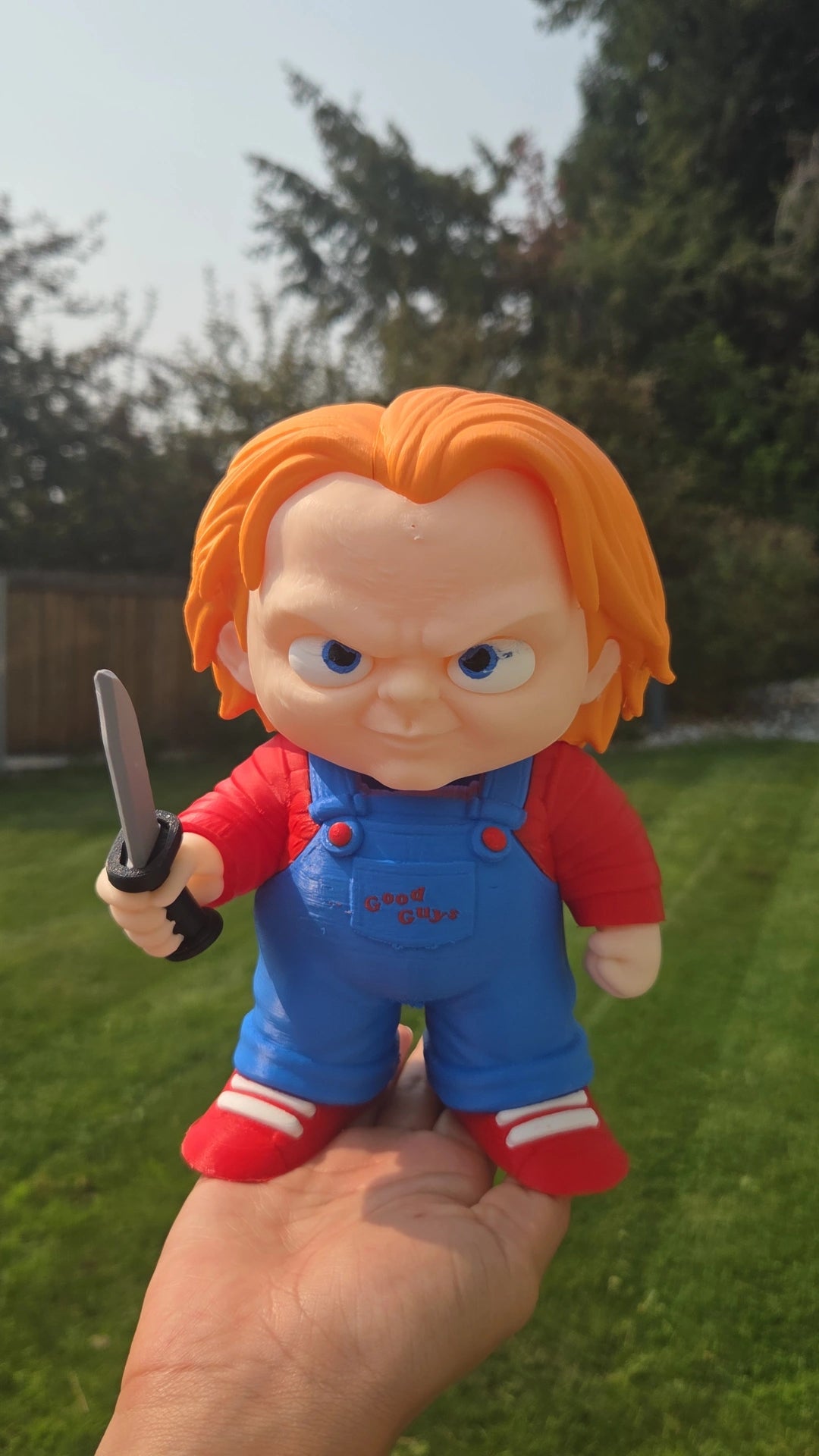 Chucky Soap Dispenser Holder/3D