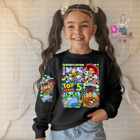 Toys/sweatshirt or print only/kids