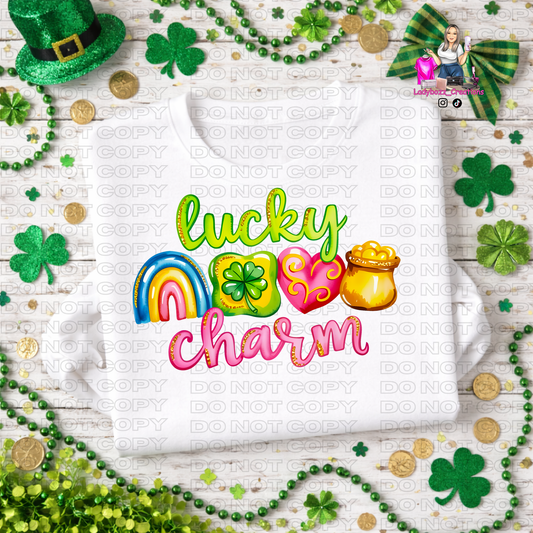 Saint Patricks Lucky Charm/Tshirt or print only/ST. Patricks
