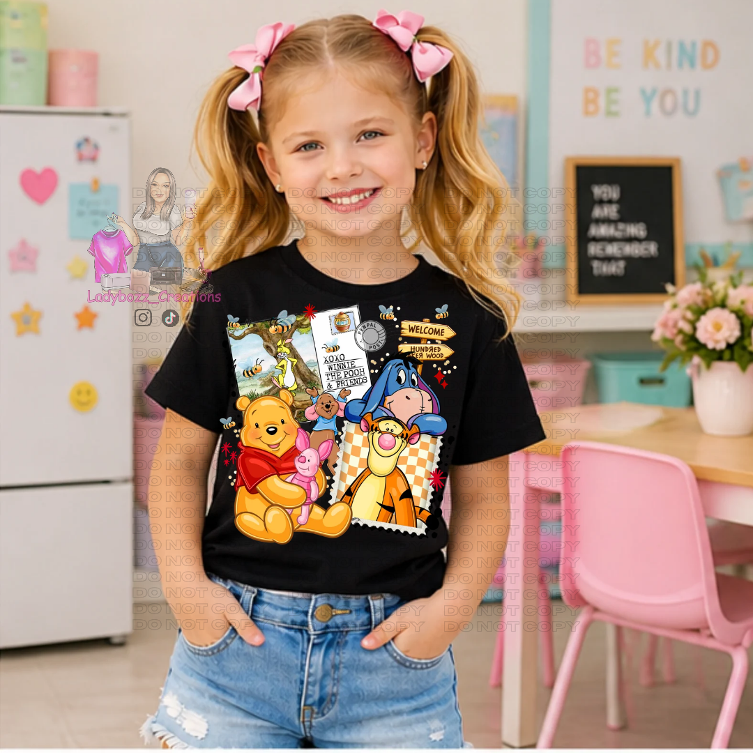 Yellow Bear/Tshirt or print only/kids