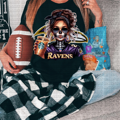 Skelly Football Girls/Every Team Available/Tshirt or Print Only