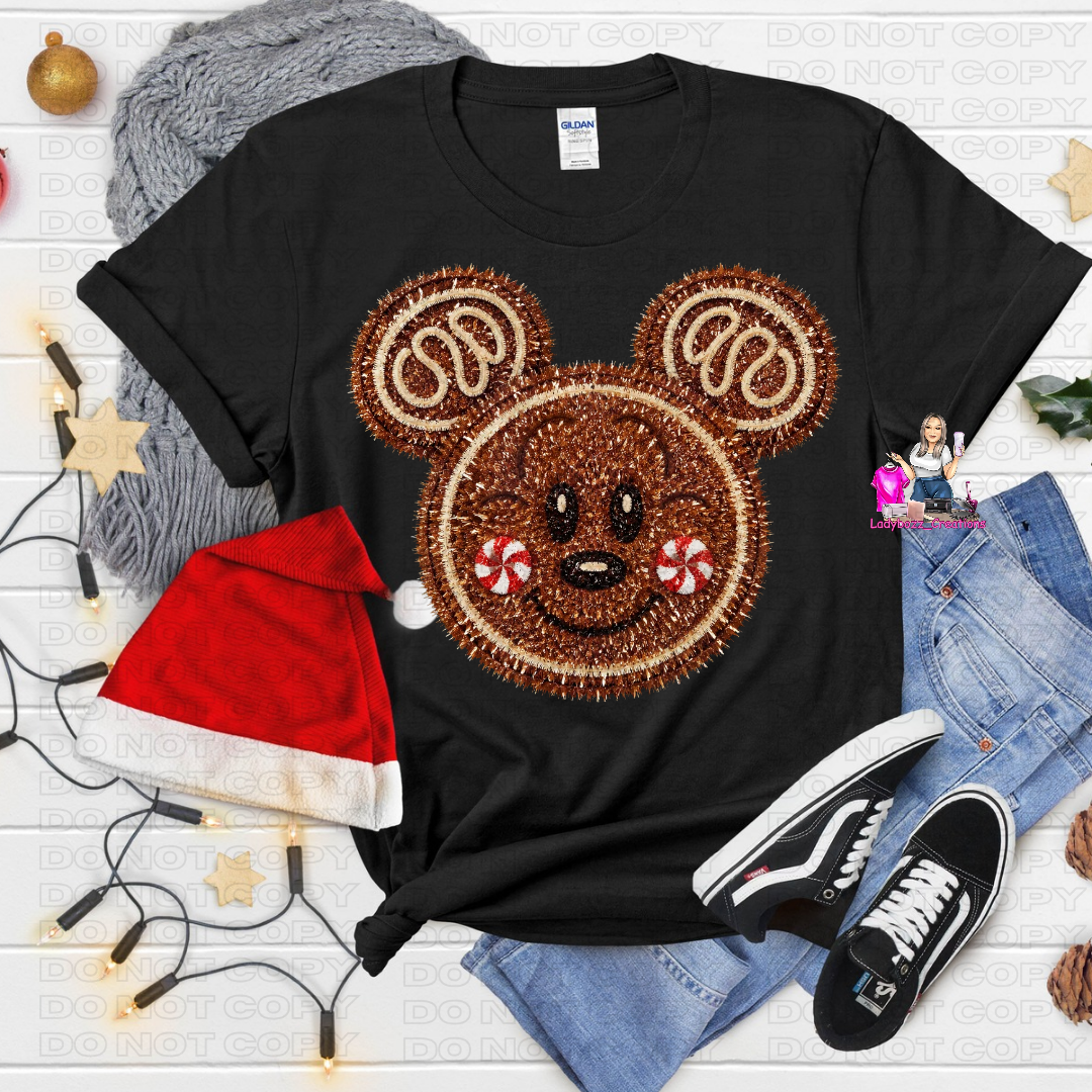 Mouse Boy/Christmas Tshirt