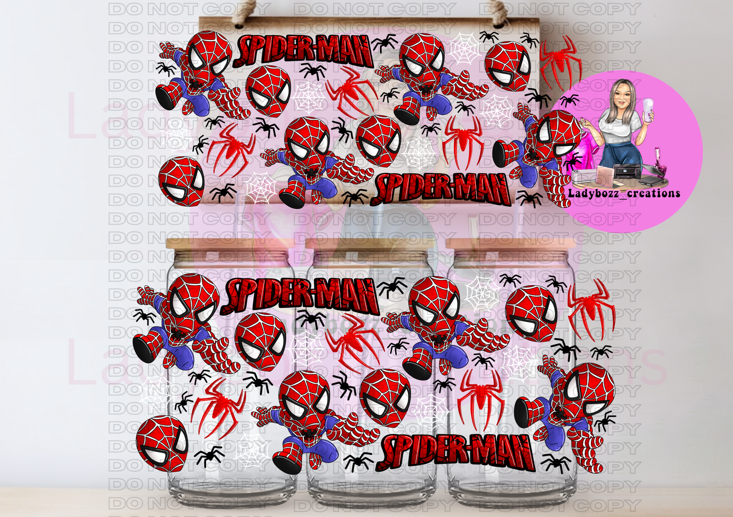 Spider Boy/2 Wraps Only or Libbey Cup