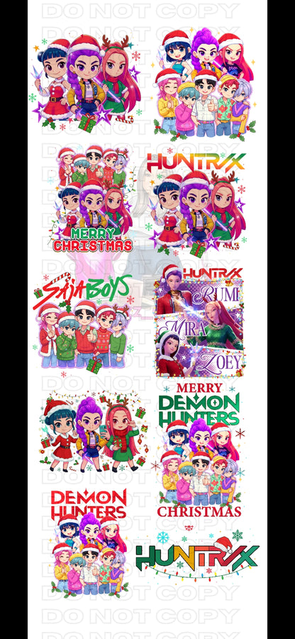 DTF Gansheet 5 different options