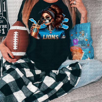 Skelly Football Girls/Every Team Available/Tshirt or Print Only