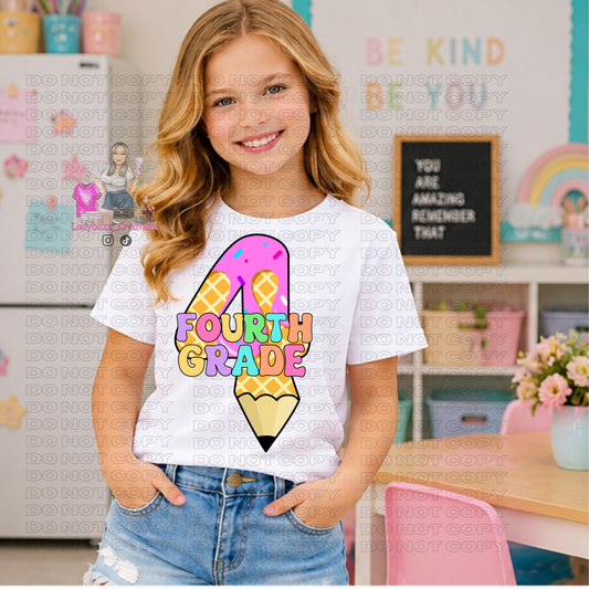 Back to School/Fourth Grade/School/kids/tshirts