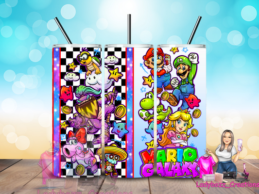 Galaxy World/ Tumbler/ or sublimation print (Copy)