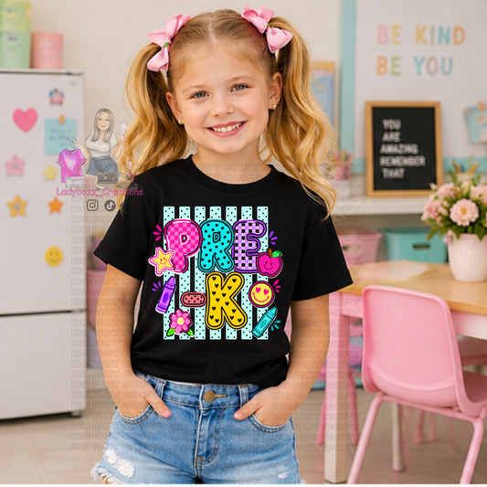 Back to School/Pre K/School/kids/tshirts