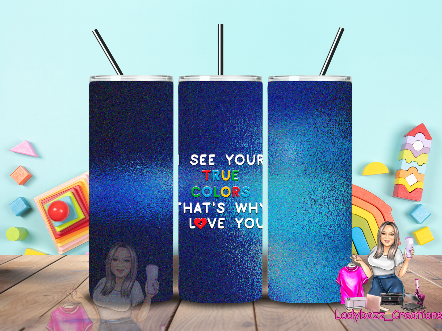 Autism Tumbler/ or sublimation print/several options