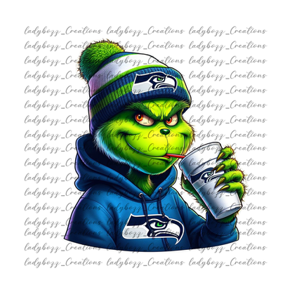 Green Guy Football /Every Team Available/Tshirt