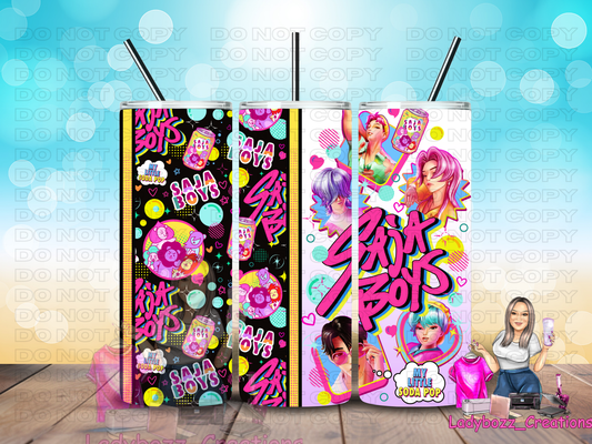 Boy Band/ Tumbler/ or sublimation print