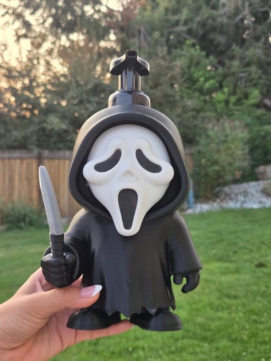 Ghost Face Soap Dispenser Holder/3D