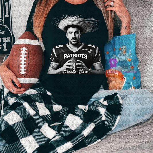 Bad Bunny/Patriots/Tshirt or print only/Football/NFL
