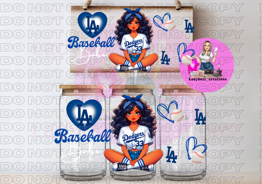 LA Dodgers Girol/Baseball/Libbey Cup or wrap only