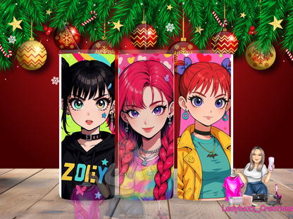 Huntrix Owala Dupes/ 24 oz Tumbler/ or sublimation print/several options