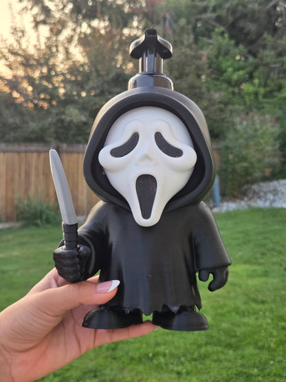 Ghost Face Soap Dispenser Holder/3D