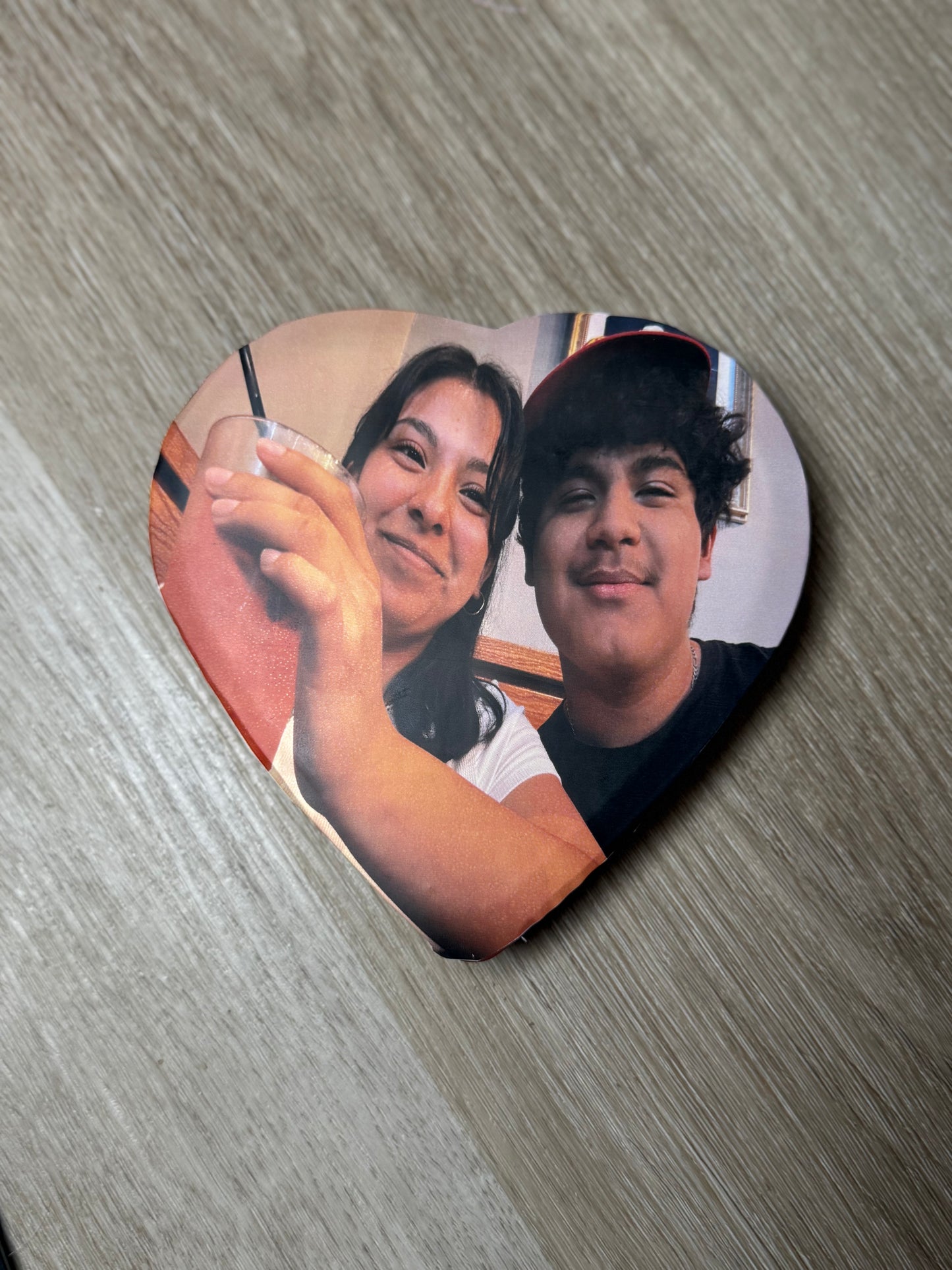Custom Photo Heart Chocolate Box