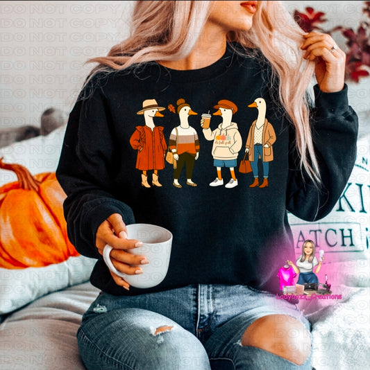 Fall Geese/Sweatshirt