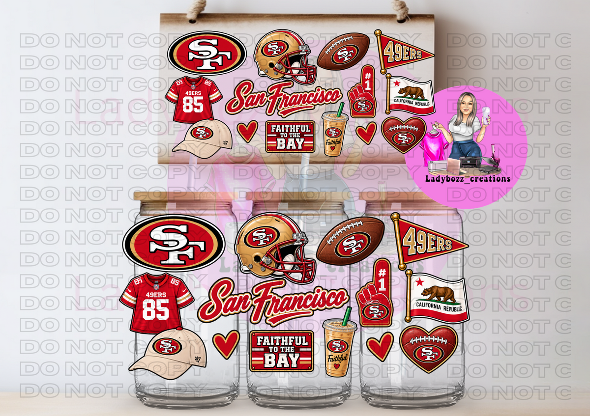 San Francisco/2 Wraps Only or Libbey Cup