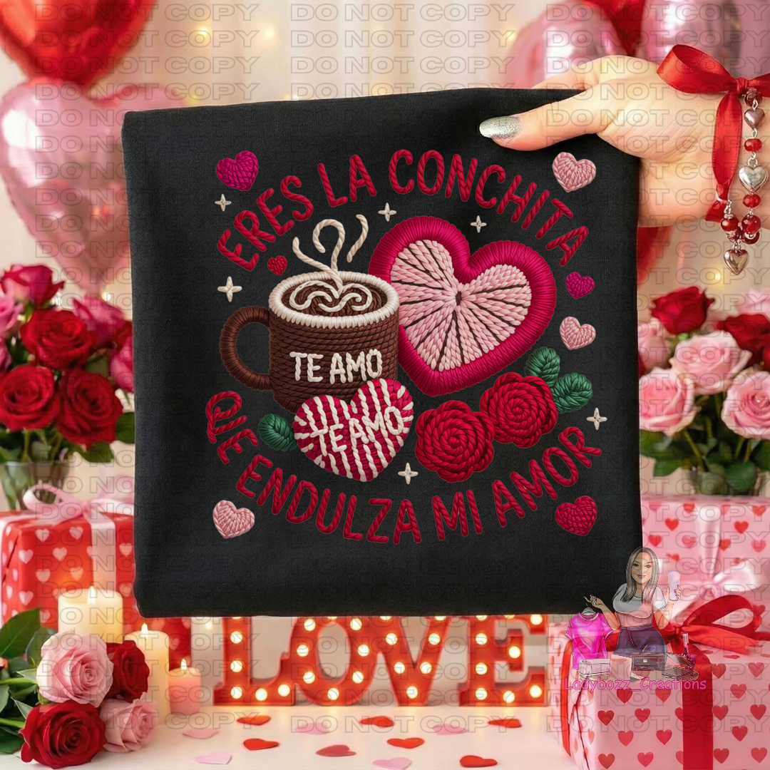Eres la Conchita/Tshirt/Valentines