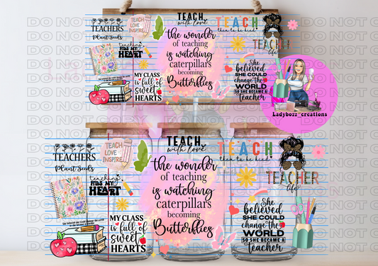 Teacher/School/2 Wraps Only or Libbey Cup