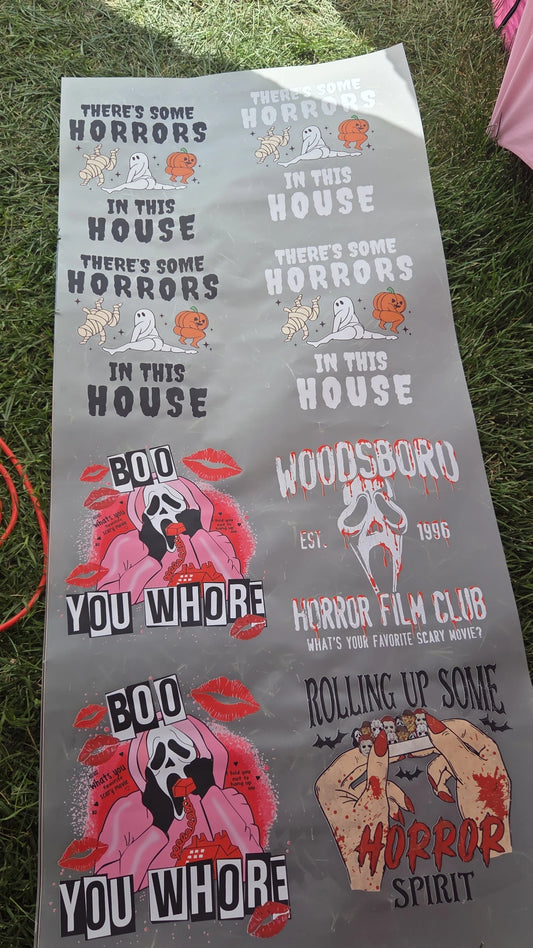 Halloween/DTF Gangsheet/Premade