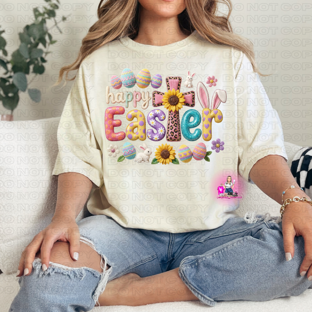 Happy Easter/Tshirt or print only