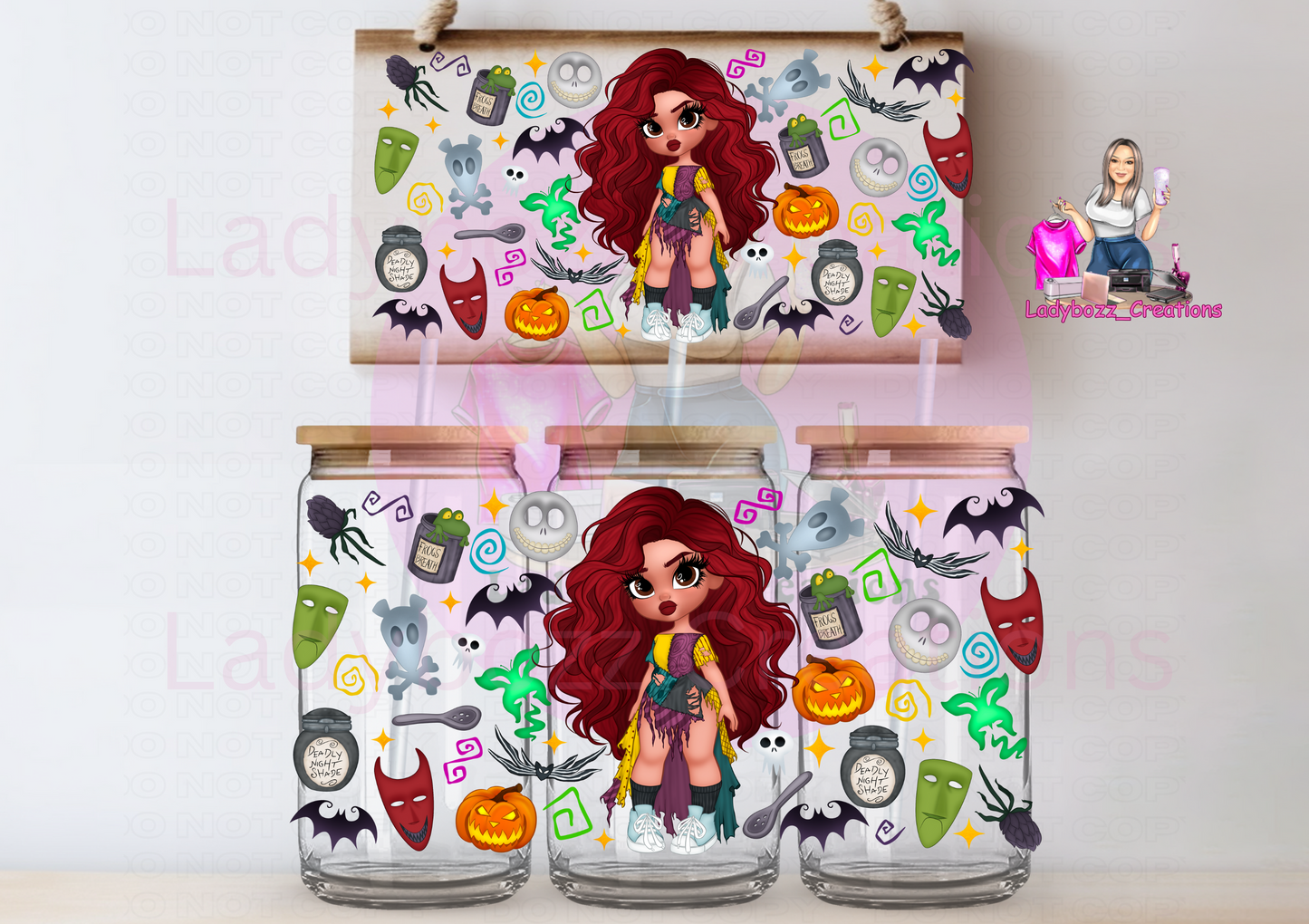 The nightmare before Christmas Girls/Scary/Halloween / WRAP BUNDLE