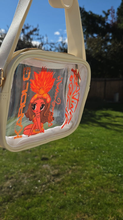 Clear Concert & Stadium Bag with 2 Custom Decals