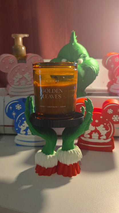Green Guy Candle Holder /Christmas – 3D Printed