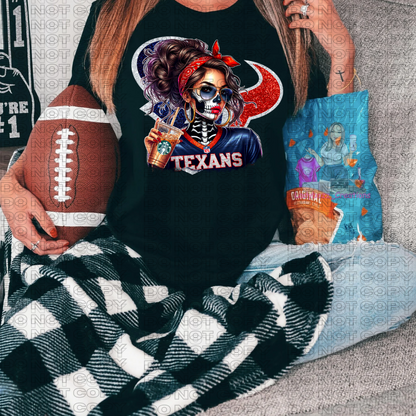 Skelly Football Girls/Every Team Available/Tshirt or Print Only