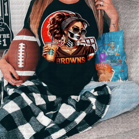 Skelly Football Girls/Every Team Available/Tshirt