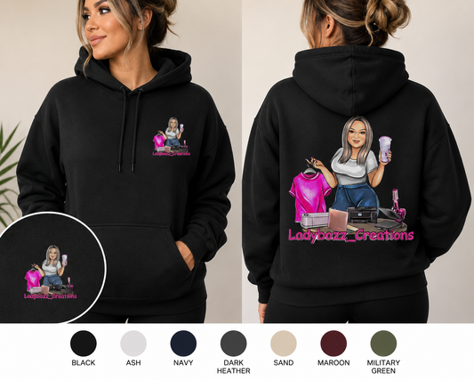 Custom Pocket Logo Embroidery Hoodie