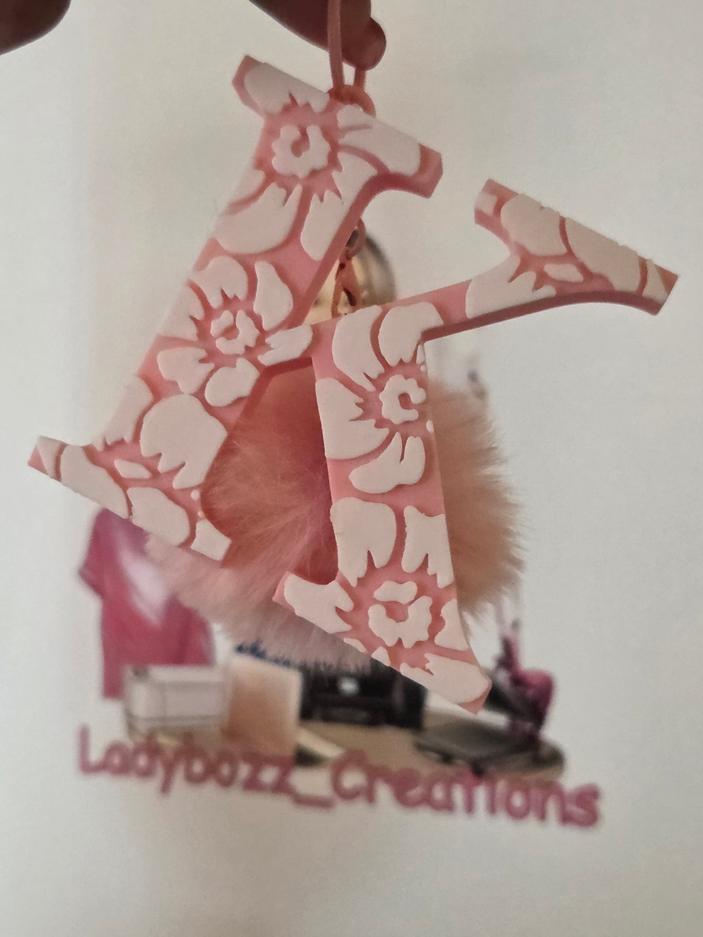 Custom Letter Keychain/3D