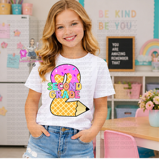 Back to School/Second Grade/School/kids/tshirts