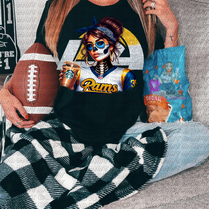 Skelly Football Girls/Every Team Available/Tshirt or Print Only