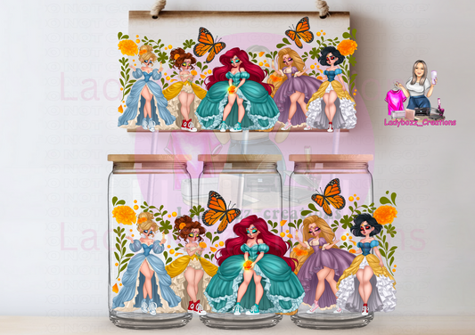 Princesses Catrinas/WITH MAKE UP/Scary/Halloween / WRAP BUNDLE