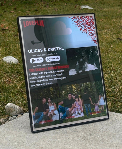 LoveFlix photo frame/Valentines