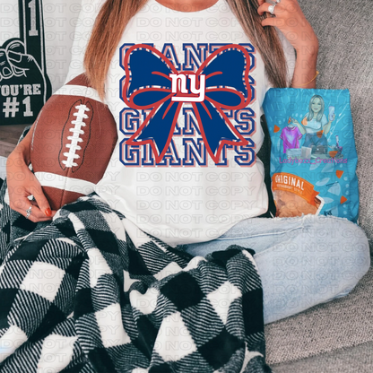 Football Coquette DTF PRINT ONLY/Every Team is on here/nfl