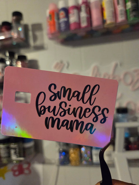 Small Business Card Stickers/Card Skins