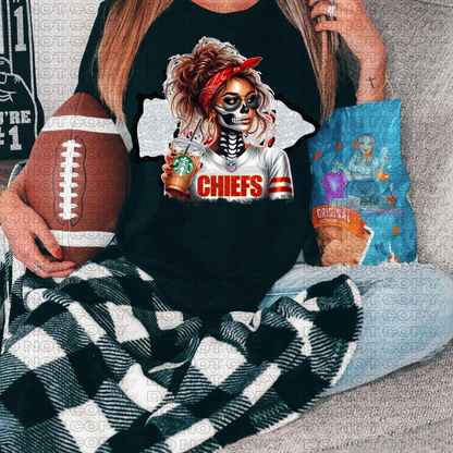 Skelly Football Girls/Every Team Available/Tshirt or Print Only
