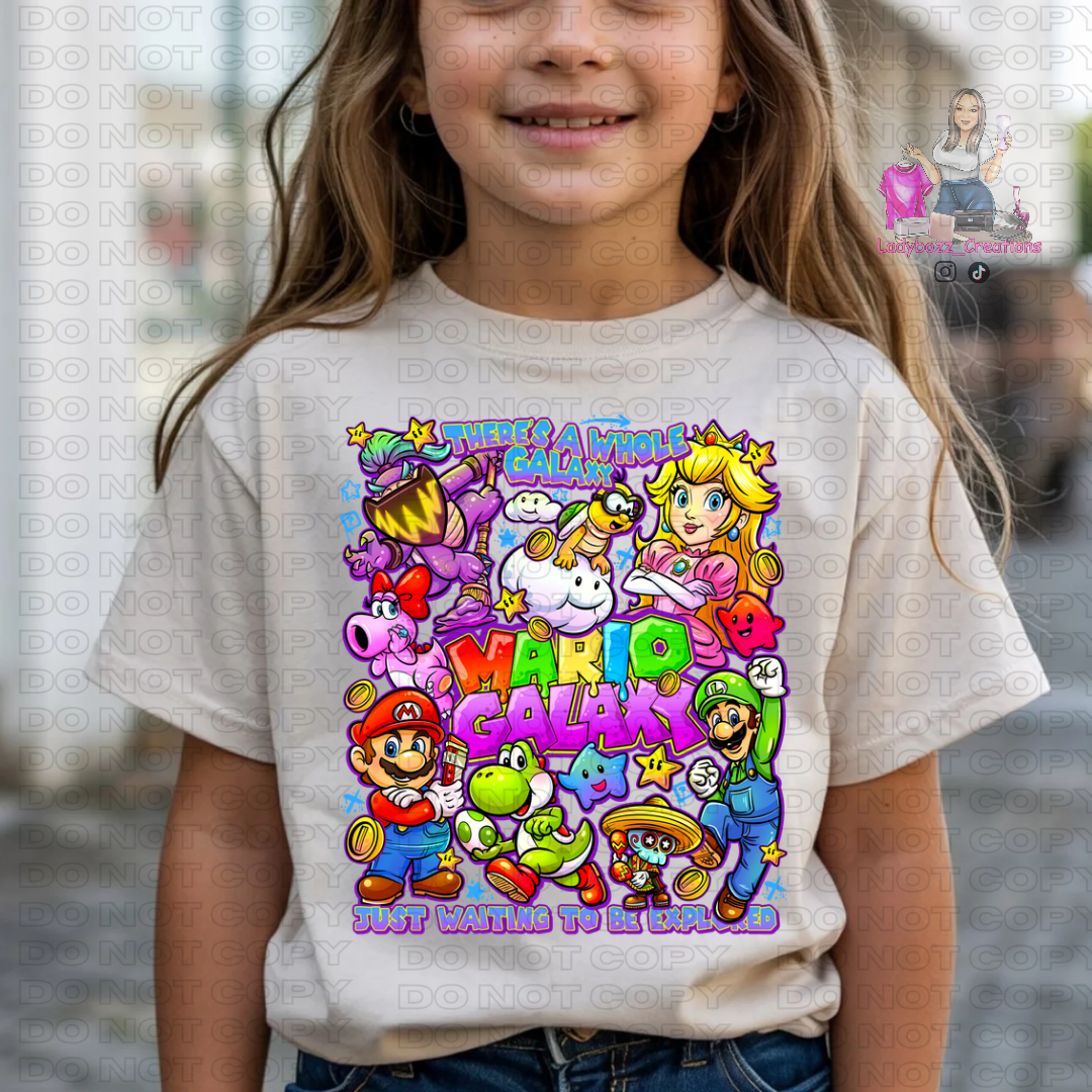 Galaxy World/Tshirt or print only/kids