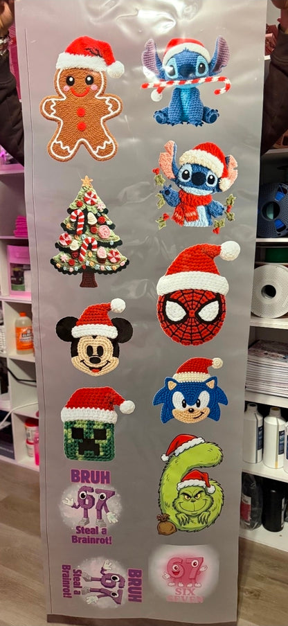 DTF Gansheet 5 different options